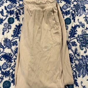 Tan Nike Sweatpants